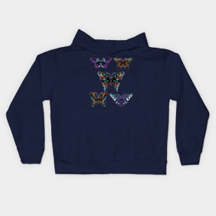 Tattoo Butterflies Kids Hoodie